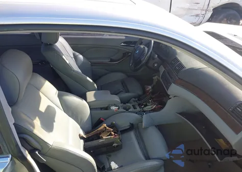 2002 BMW 330Ci из США, поврежденный, VIN WBABN53472PH02154